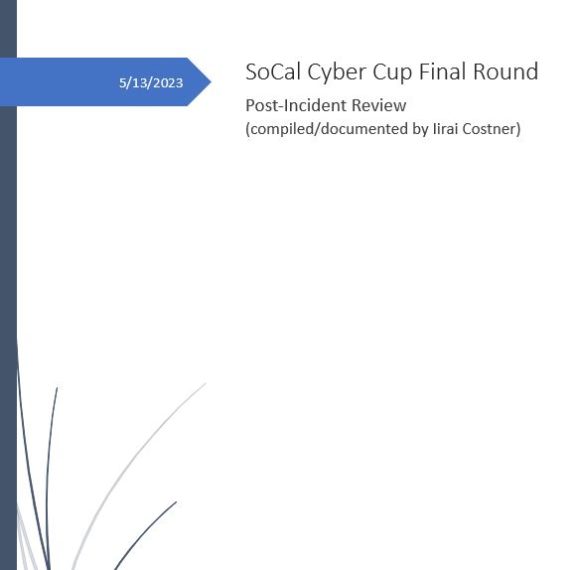 Post-Incident Review